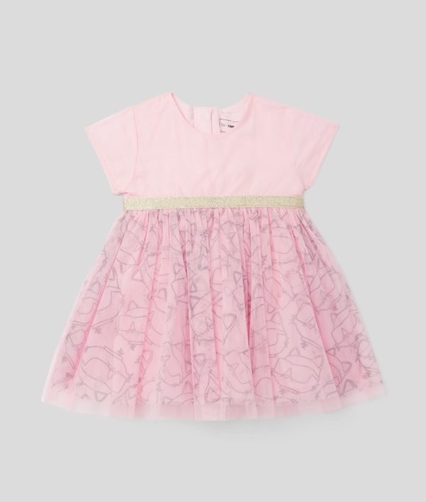 Karl Lagerfeld, Robe Tutu Ikon Pour Bébés, unisex, Rose, Taille: L9M