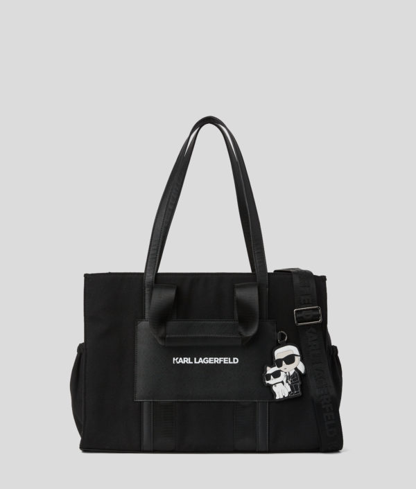 Karl Lagerfeld, Sac À Langer Ikon Pour Bébés, unisex, Noir, Taille: L00