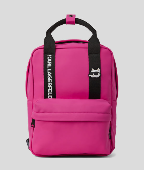 Karl Lagerfeld, Petit Sac À Dos Ikon Pour Filles, unisex, Fuchsia, Taille: L00