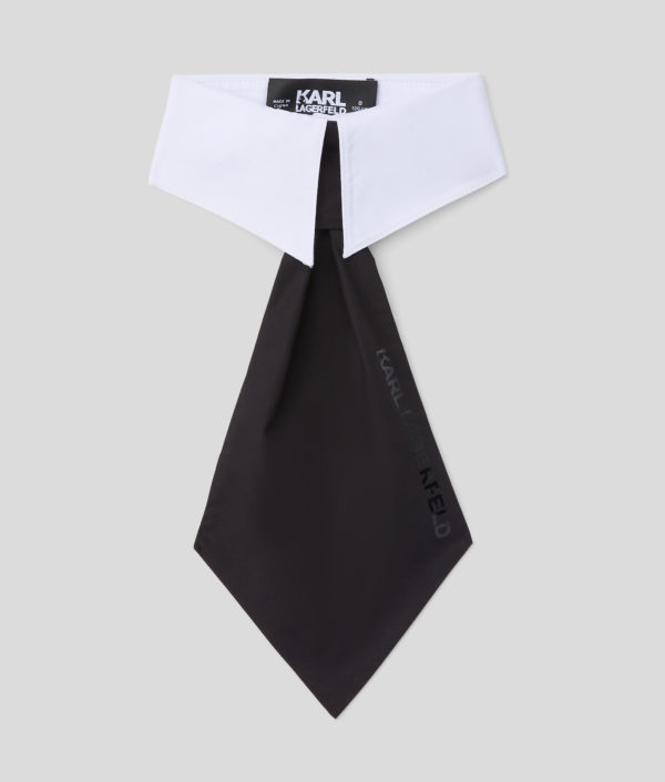 Karl Lagerfeld, Cravate Et Col De Chemise Pour Filles, unisex, Noir/Blanc, Taille: L3