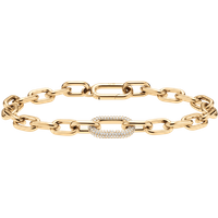 Daniel Wellington DW Crystal Link 185mm Gold