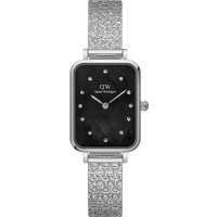 Daniel Wellington DW Montre 20x26mm Quadro Lumine Pressed Piano Silver