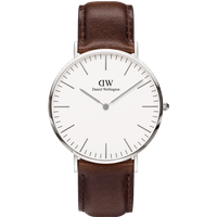 Daniel Wellington DW Montre 36mm Classic Bristol Silver