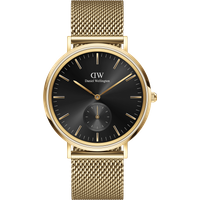 Daniel Wellington DW Montre 40mm Classic Multi-Eye Evergold Onyx Gold