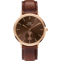 Daniel Wellington DW Montre 40mm Classic Multi-Eye St Mawes Amber Rose Gold