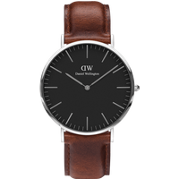 Daniel Wellington DW Montre 36mm Classic St Mawes Silver
