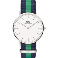 Daniel Wellington DW Montre 40mm Classic Warwick Silver