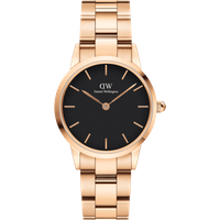 Daniel Wellington DW Montre 40mm Iconic Link Rose Gold