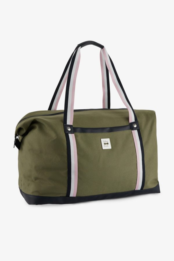 Sac De Voyage En Tissu Kaki Eden Park – Image 2