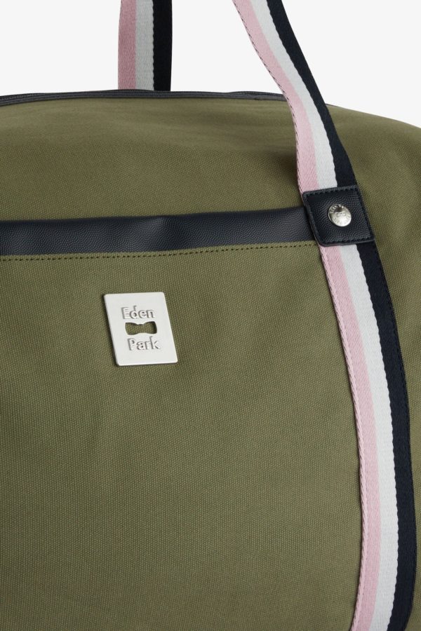 Sac De Voyage En Tissu Kaki Eden Park – Image 4