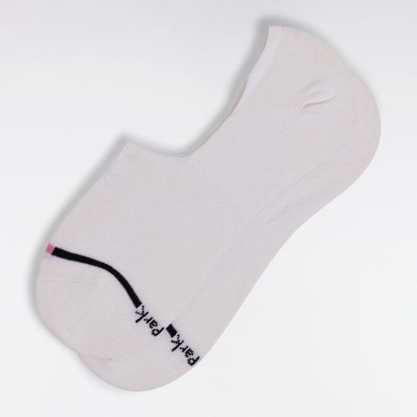 Chaussettes Basses En Coton Stretch Mélangé Blanches Liseré Marine Eden Park