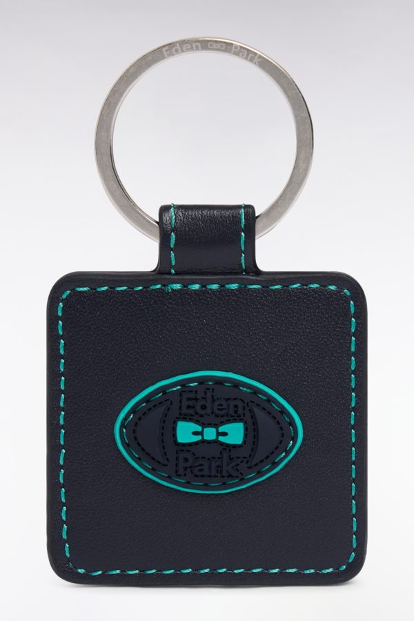 Porte-clefs En Cuir Vert Eden Park