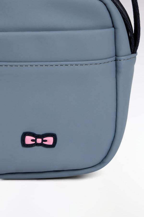 Camera Bag En Gomme Uni Gris Eden Park – Image 3
