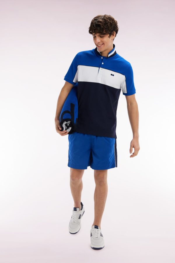 Maillot De Bain Tricolore Marine Eden Park – Image 2