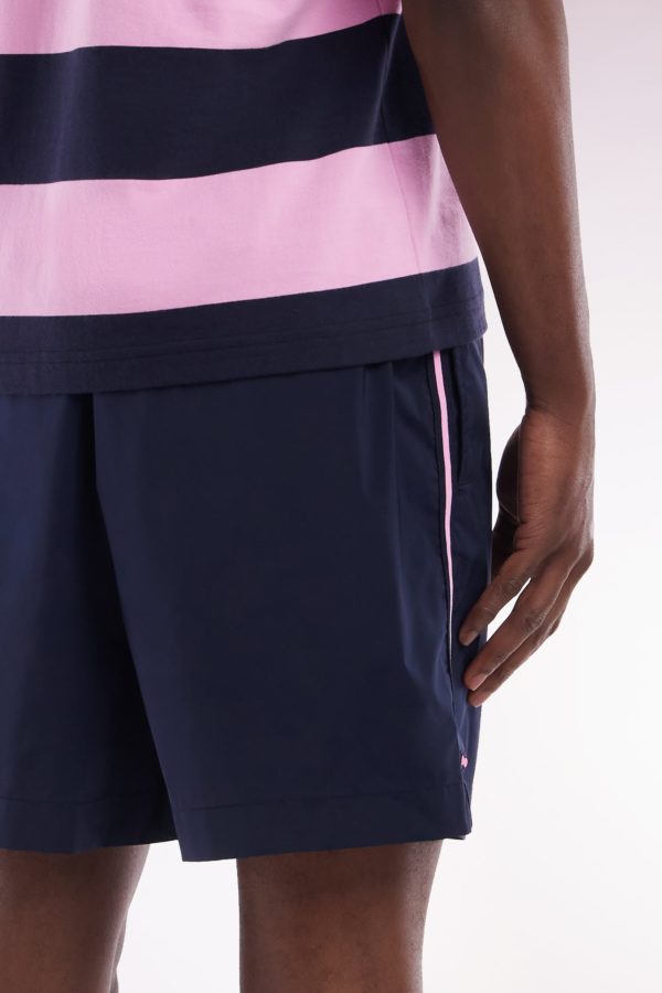 Maillot De Bain Marine À Détails Tricolores Eden Park – Image 4
