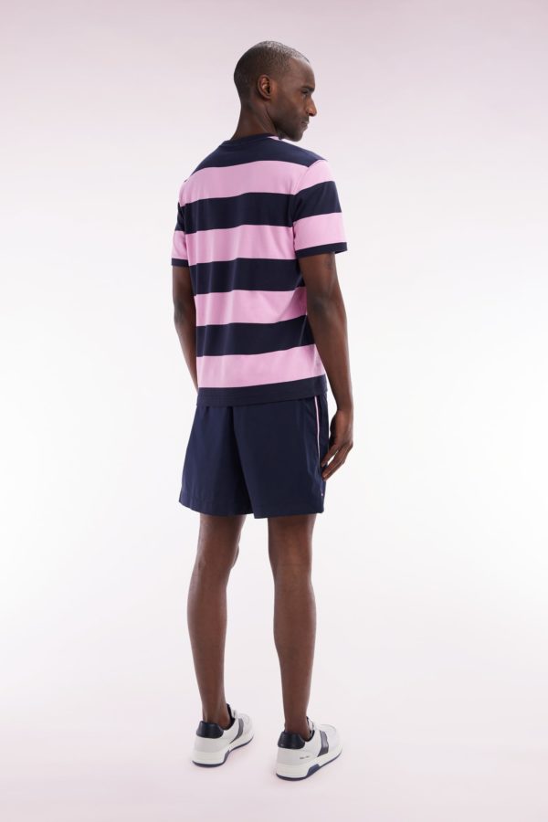 Maillot De Bain Marine À Détails Tricolores Eden Park – Image 3