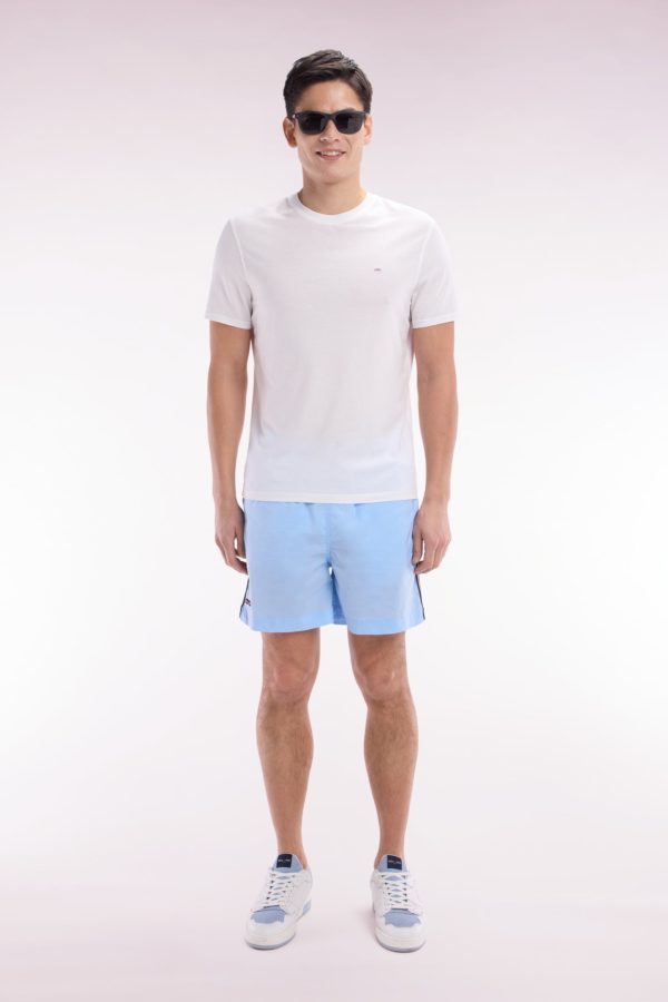 Maillot De Bain Ciel À Détails Tricolores Eden Park