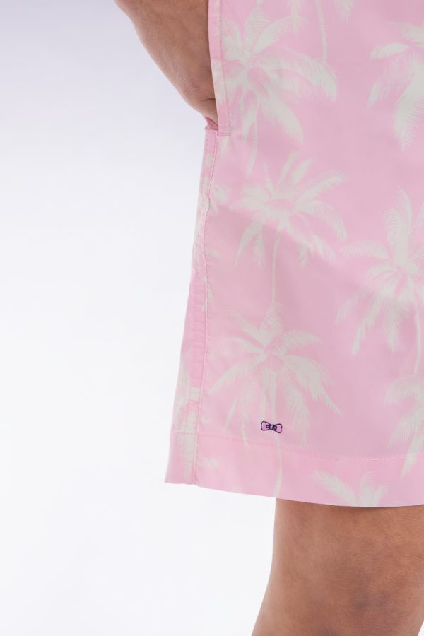 Maillot De Bain Rose Imprimé Palmiers Eden Park – Image 4