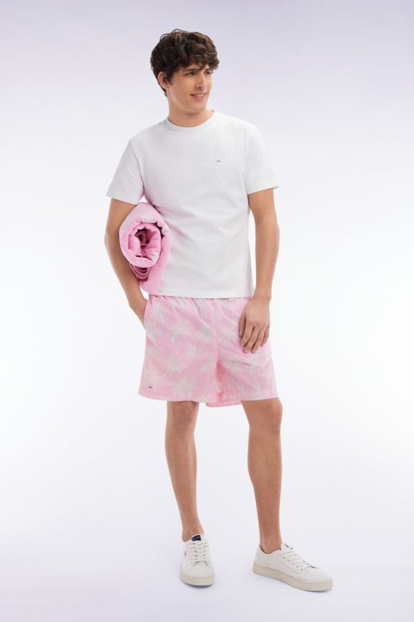 Maillot De Bain Rose Imprimé Palmiers Eden Park – Image 2