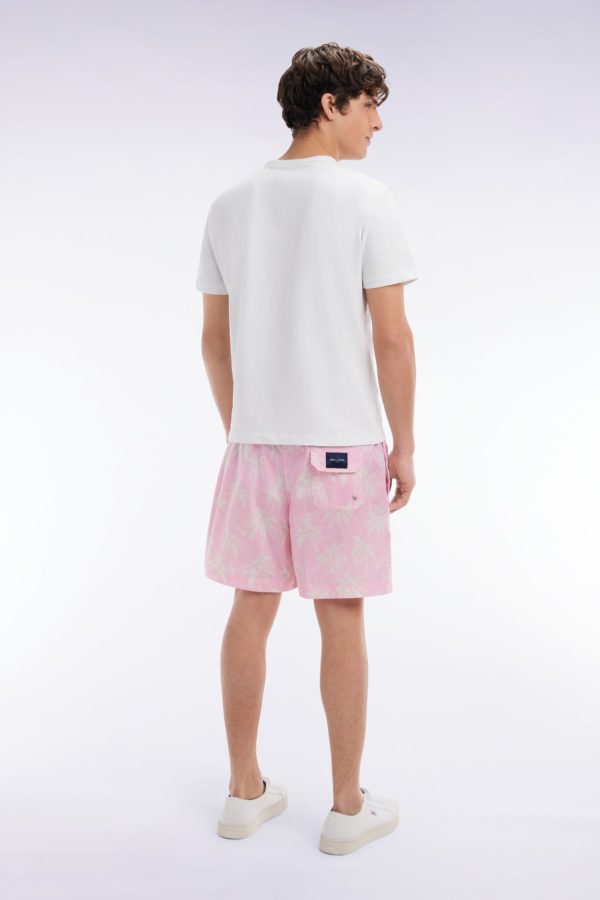 Maillot De Bain Rose Imprimé Palmiers Eden Park – Image 3