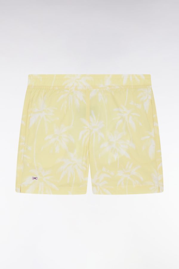 Maillot De Bain Enfant Jaune À Imprimé Palmier Eden Park