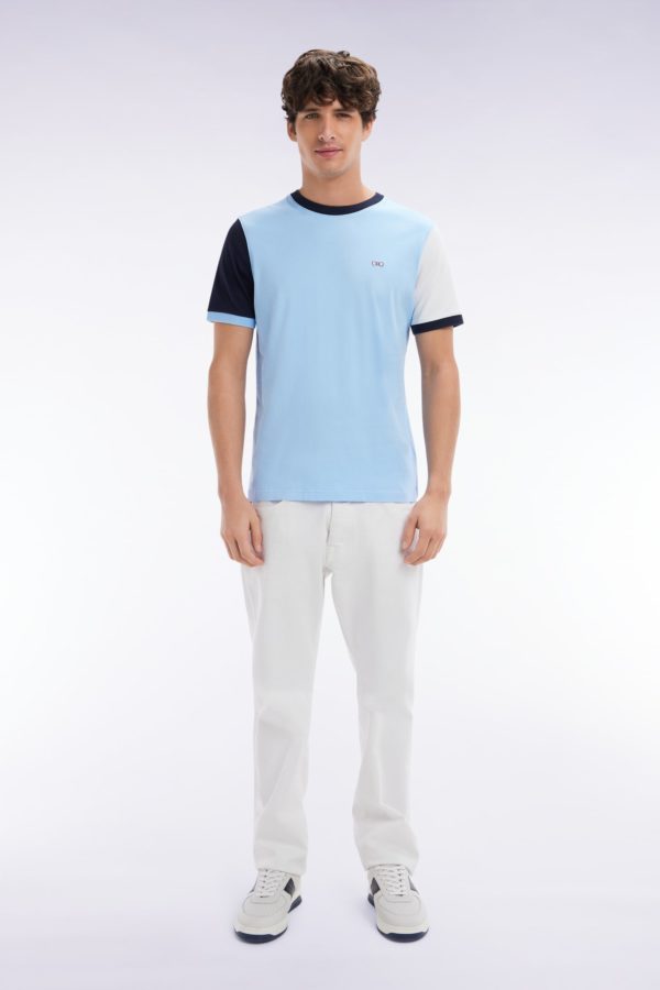 Jean 5 Poches En Denim Stretch Blanc Coupe Droite Eden Park