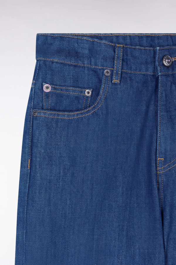 Jean 5 Poche En Denim Brut Coupe Flare Eden Park – Image 5