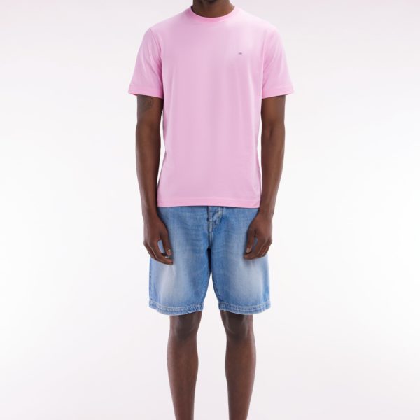 Jean 5 Poches En Denim Bleu Délavage Stone Bleach Coupe Regular Eden Park