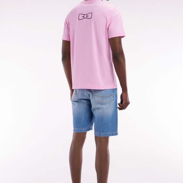 Jean 5 Poches En Denim Bleu Délavage Stone Bleach Coupe Regular Eden Park