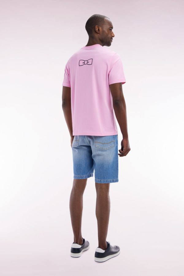 Jean 5 Poches En Denim Bleu Délavage Stone Bleach Coupe Regular Eden Park – Image 2