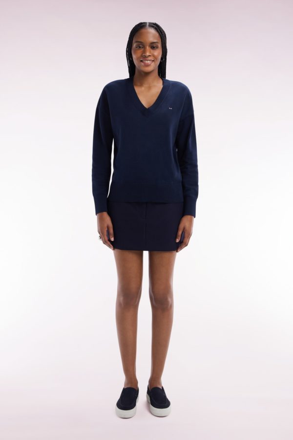 Jupe Courte Bleu Marine Eden Park – Image 2