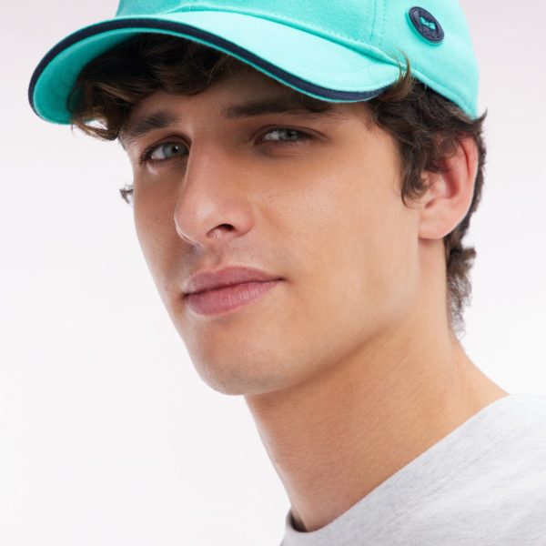 Casquette En Jersey De Coton Vert Eden Park
