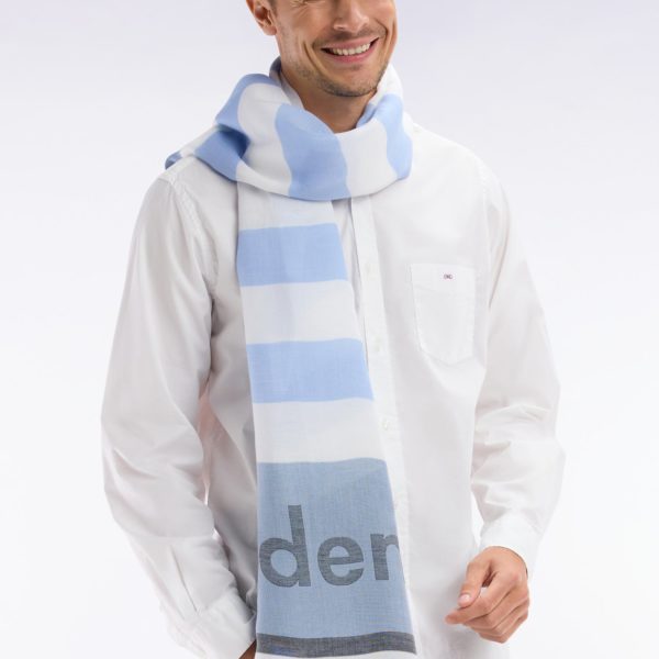 Chemise Unisexe En Coton Et Lyocell Stretch Blanc Coupe Droite Eden Park