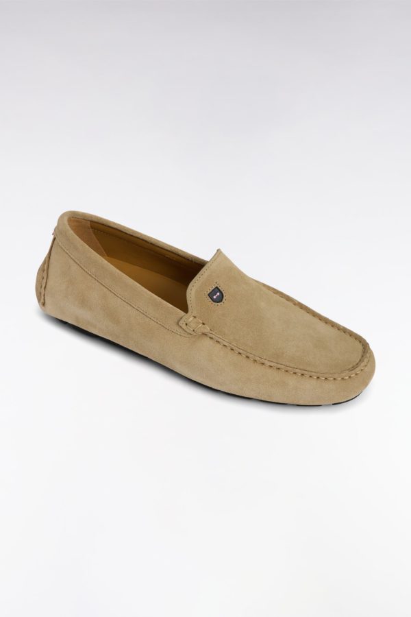 Mocassins En Cuir Suédé Marron Eden Park – Image 4