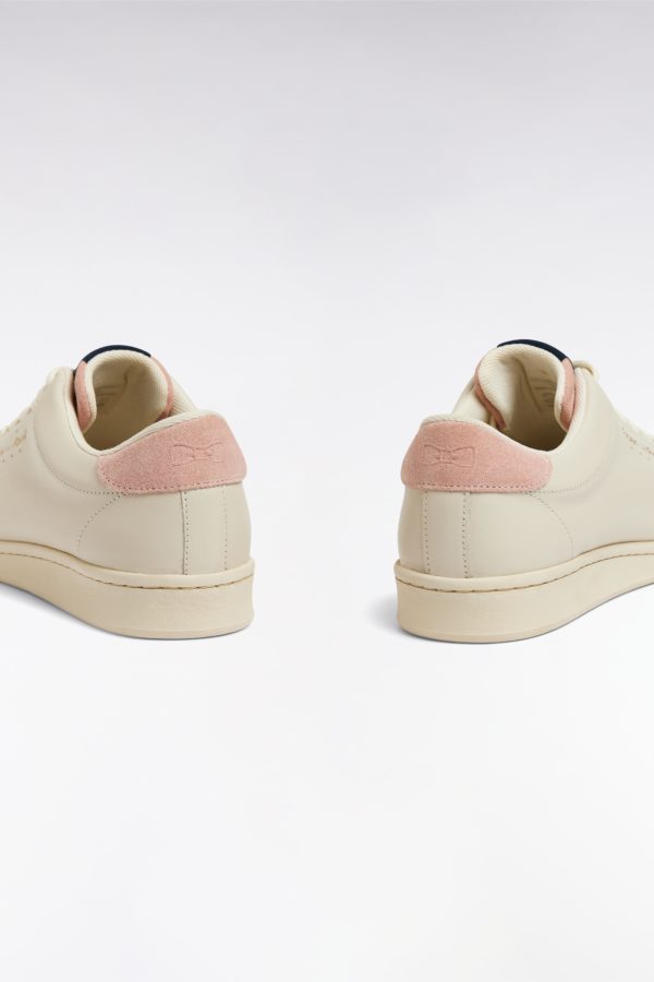 Baskets Basses En Cuir Beige Eden Park – Image 5