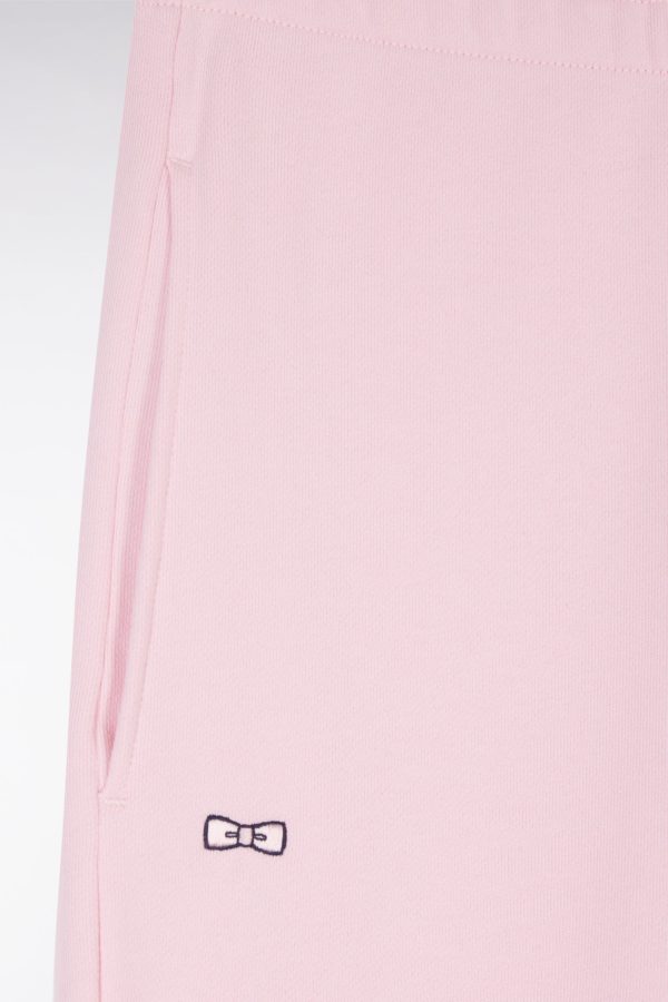 Jogging En Molleton Coton Rose Coupe Droite Eden Park – Image 5