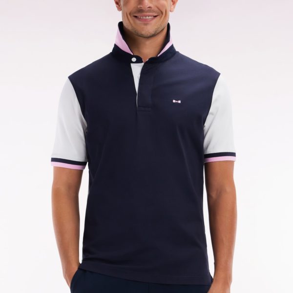 Maillot À Manches Courtes En Jersey De Coton Blanc Coupe Droite Broderies Nœud Papillon Eden Park