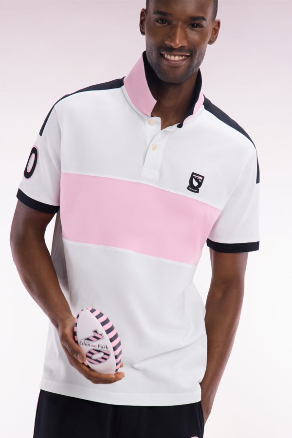 Polo À Manches Courtes New Zealand En Coton Blanc Coupe Décontractée Eden Park – Image 2