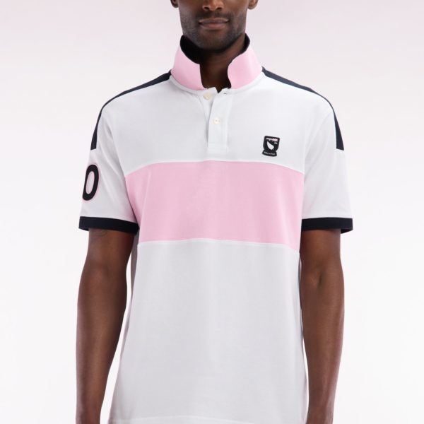 Polo À Manches Courtes New Zealand En Coton Blanc Coupe Décontractée Eden Park