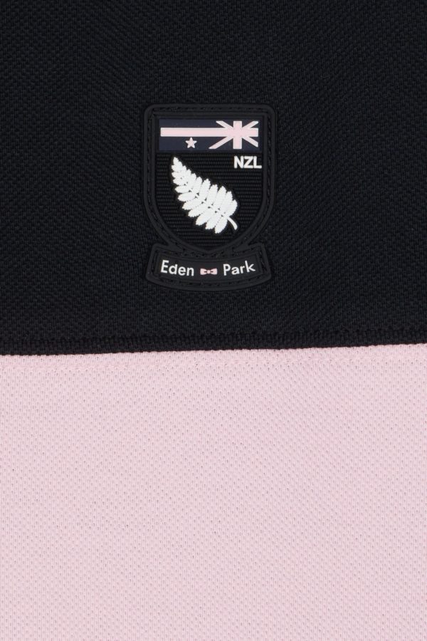 Polo À Manches Courtes New Zealand En Coton Noir Coupe Décontractée Eden Park – Image 5