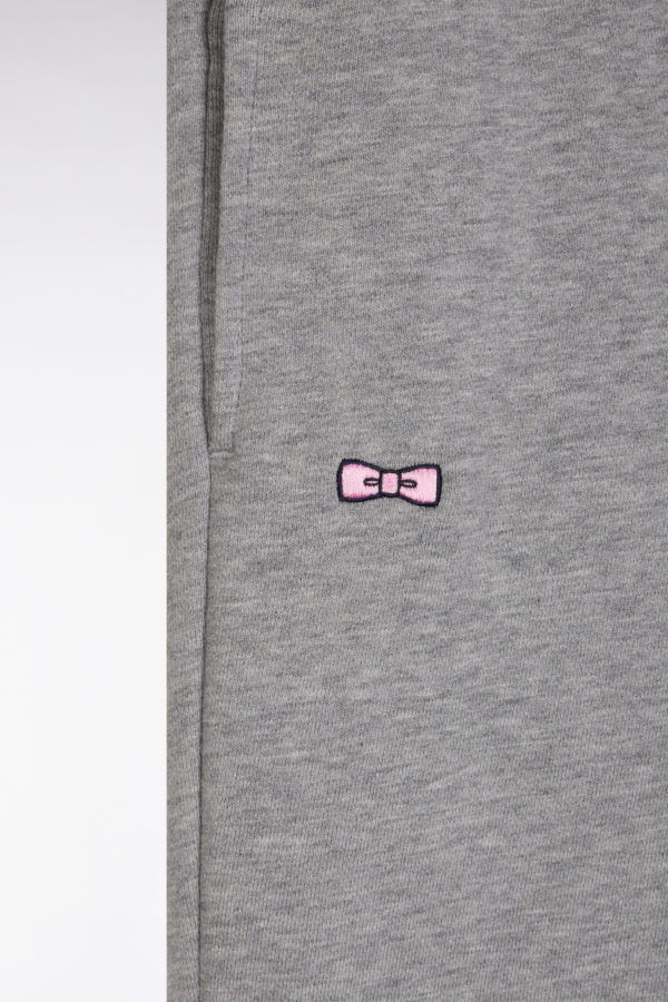 Short En Molleton Coton Gris Coupe Droite Eden Park – Image 4