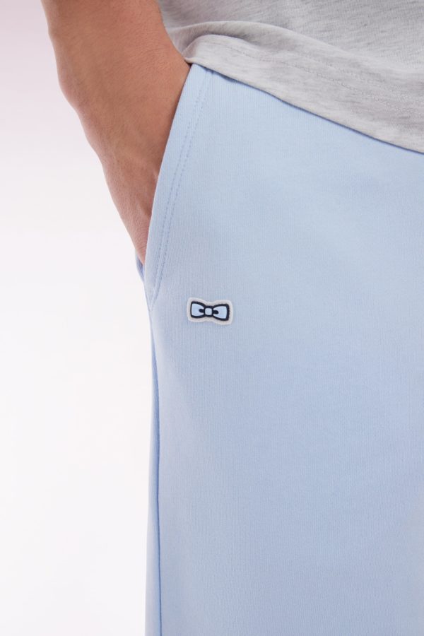 Short En Molleton Coton Ciel Coupe Décontractée Eden Park – Image 4