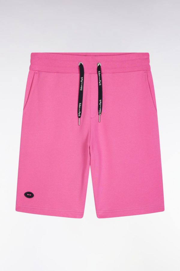 Short En Molleton Coton Rose Coupe Décontractée Eden Park – Image 2