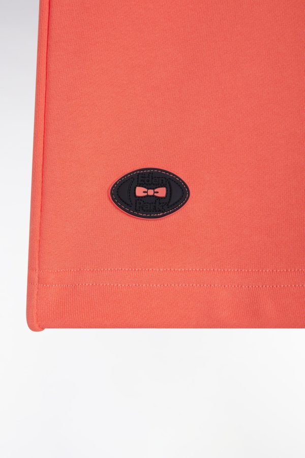 Short En Molleton Coton Corail Coupe Décontractée Eden Park – Image 5