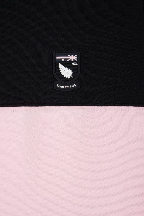 Sweatshirt À Capuche New Zealand En Coton Noir Coupe Décontractée Eden Park – Image 5