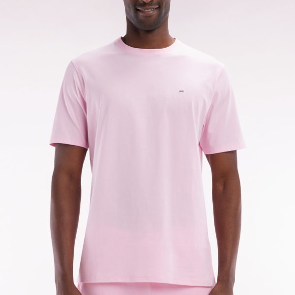 T-shirt En Coton Pima Rose Coupe Droite Eden Park