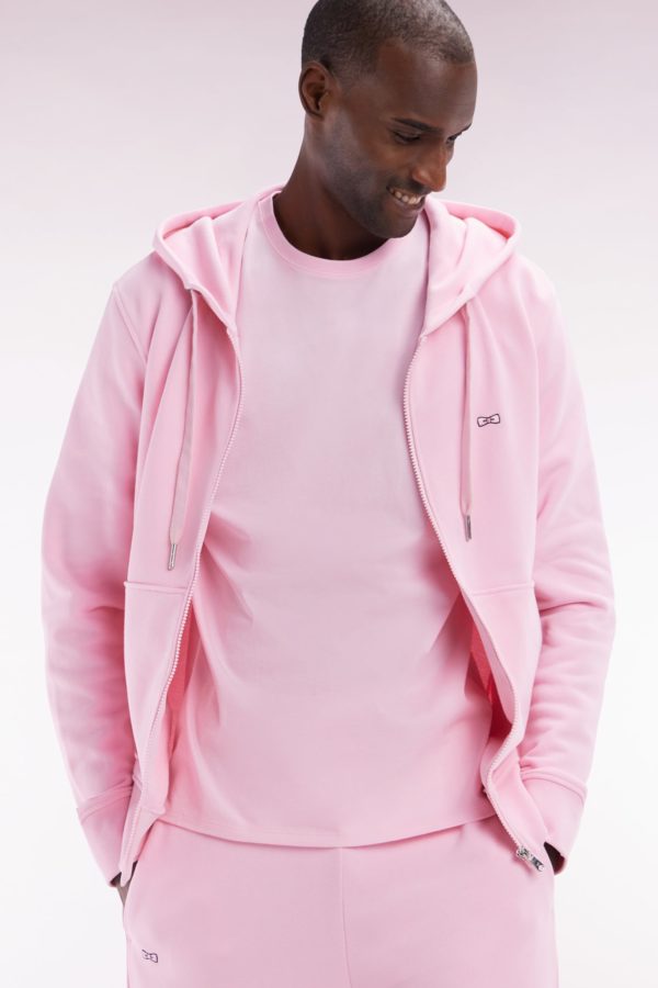 T-shirt En Coton Pima Rose Coupe Droite Eden Park – Image 2