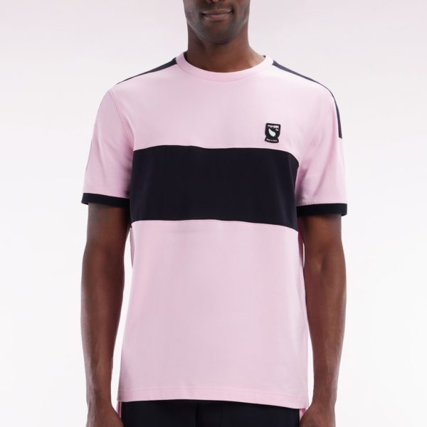 T-shirt Nouvelle Zélande En Coton Rose Coupe Décontractée Eden Park