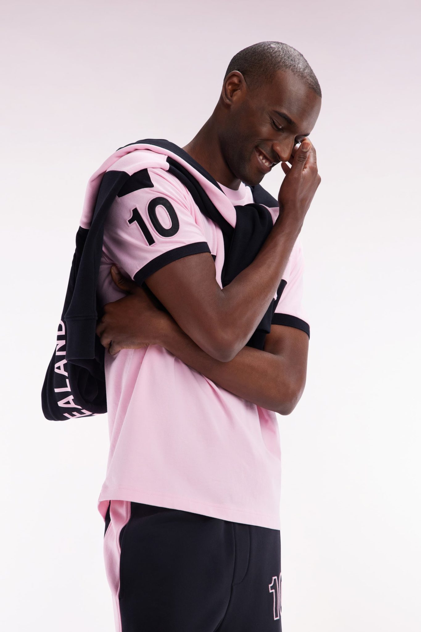 T-shirt Nouvelle Zélande En Coton Rose Coupe Décontractée Eden Park – Image 2