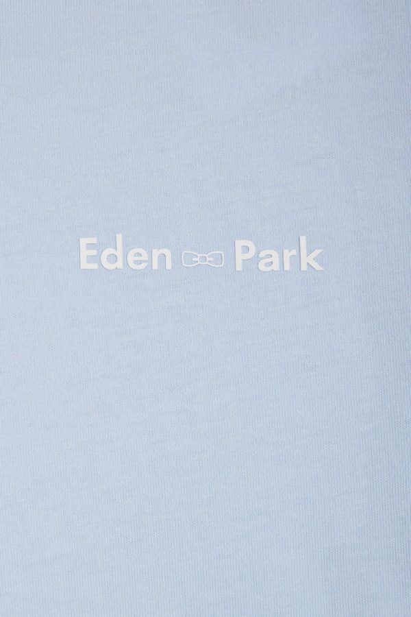 T-shirt En Coton Ciel Coupe Décontractée Eden Park – Image 5